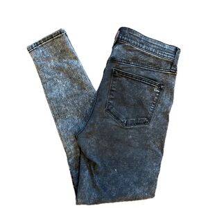 LuLaRoe Women's Charcoal Acid Wash Skinny Jeans